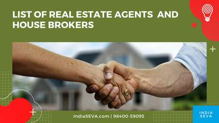 List of Real Estate Agents and House Brokers
