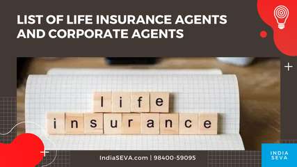 List of Life Insurance Agents and Corporate Agents