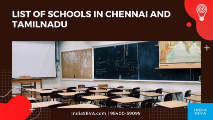 List of Schools in Chennai and Tamilnadu