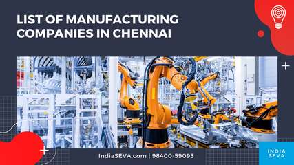 List of Manufacturing Companies In Chennai