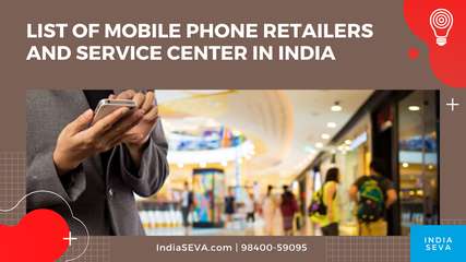 List of Mobile Phone Retailers and Service Center in India