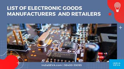 List of Electronic Goods Manufacturers  and Retailers