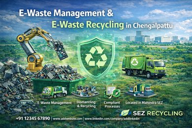 E-Waste Management & E-Waste Recycling in Chengalpattu - SEZ Recycling