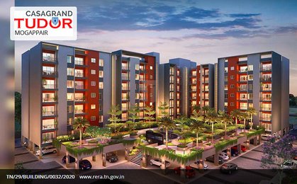 Casagrand Tudor  By Casagrand Builder Private Limited Mogappair Chennai.  Near Nolambur Govt School