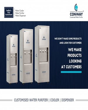 Conway Water Purifier Private Limited No.4/124 B, Agarwal School Road, 2nd Street (Right), KNG Puthur Pirivu, Kanuvai (PO), Coimbatore – 641 108.