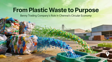 From Plastic Waste to Purpose: Benny Trading Company’s Role in Chennai’s Circular Economy