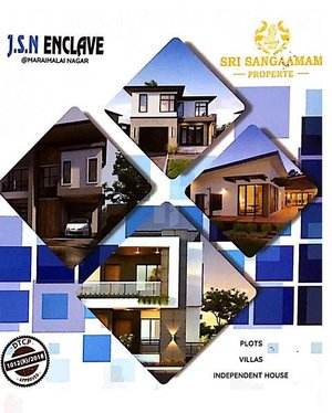 JSN Enclave  By Sri Sangaamam Properte  : Maraimalai Nagar, GST, Chennai.  Near Maraimalai Nagar Railway Station
