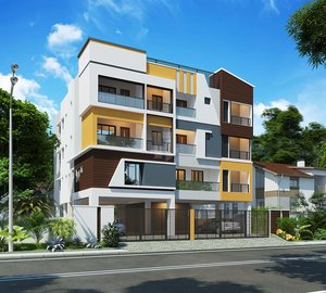 The Nest Noble 2  By The Nest Builders  Vengaivasal Chennai.  Near Jo & Jerry Badminton Academy