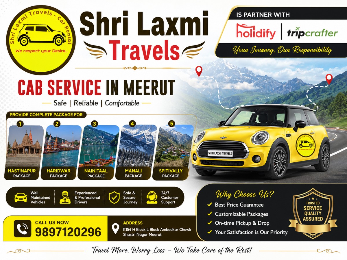 Shri Laxmi Travels Best Taxi Service In Meerut