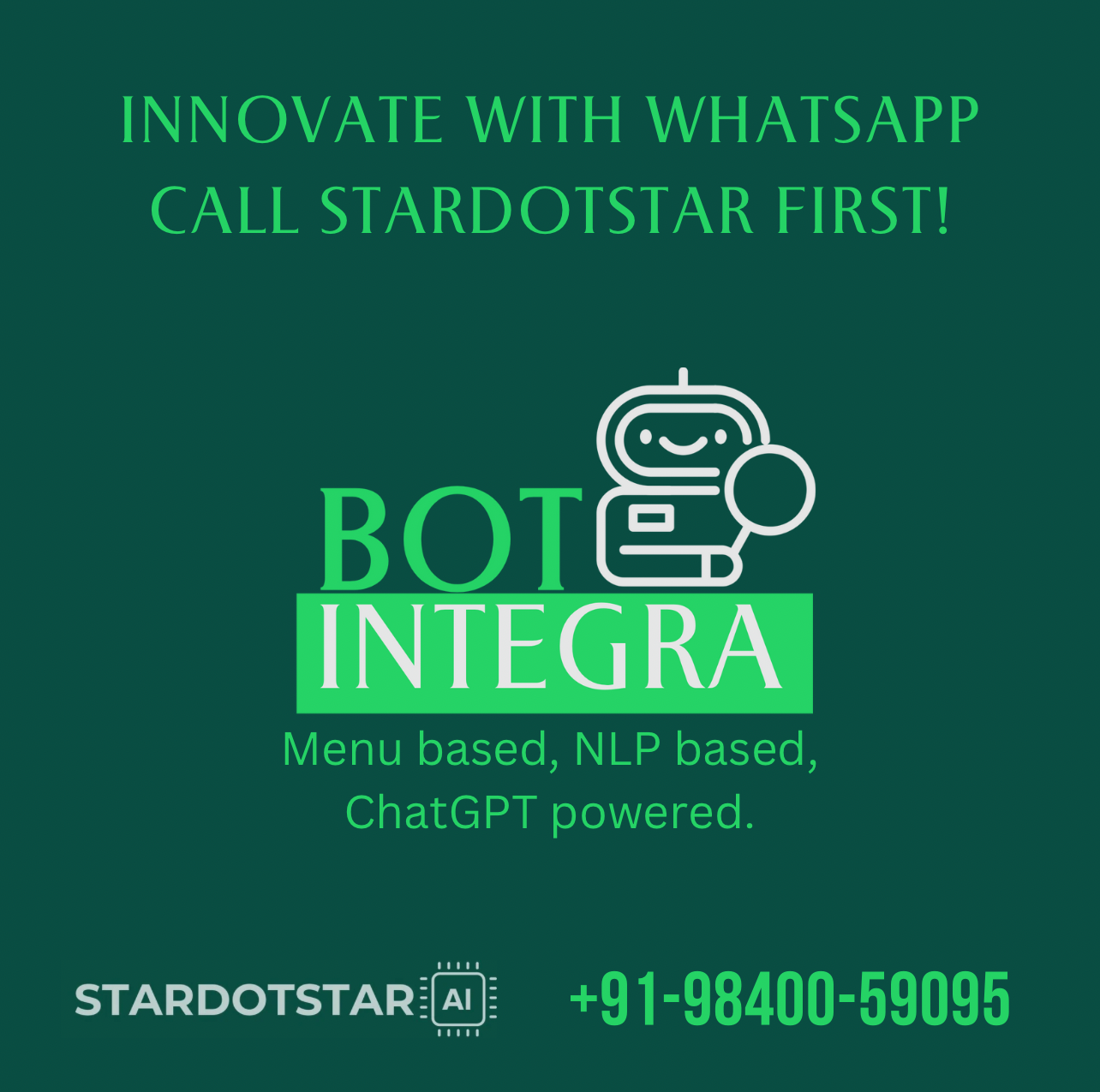 Conversational bots to delight customers