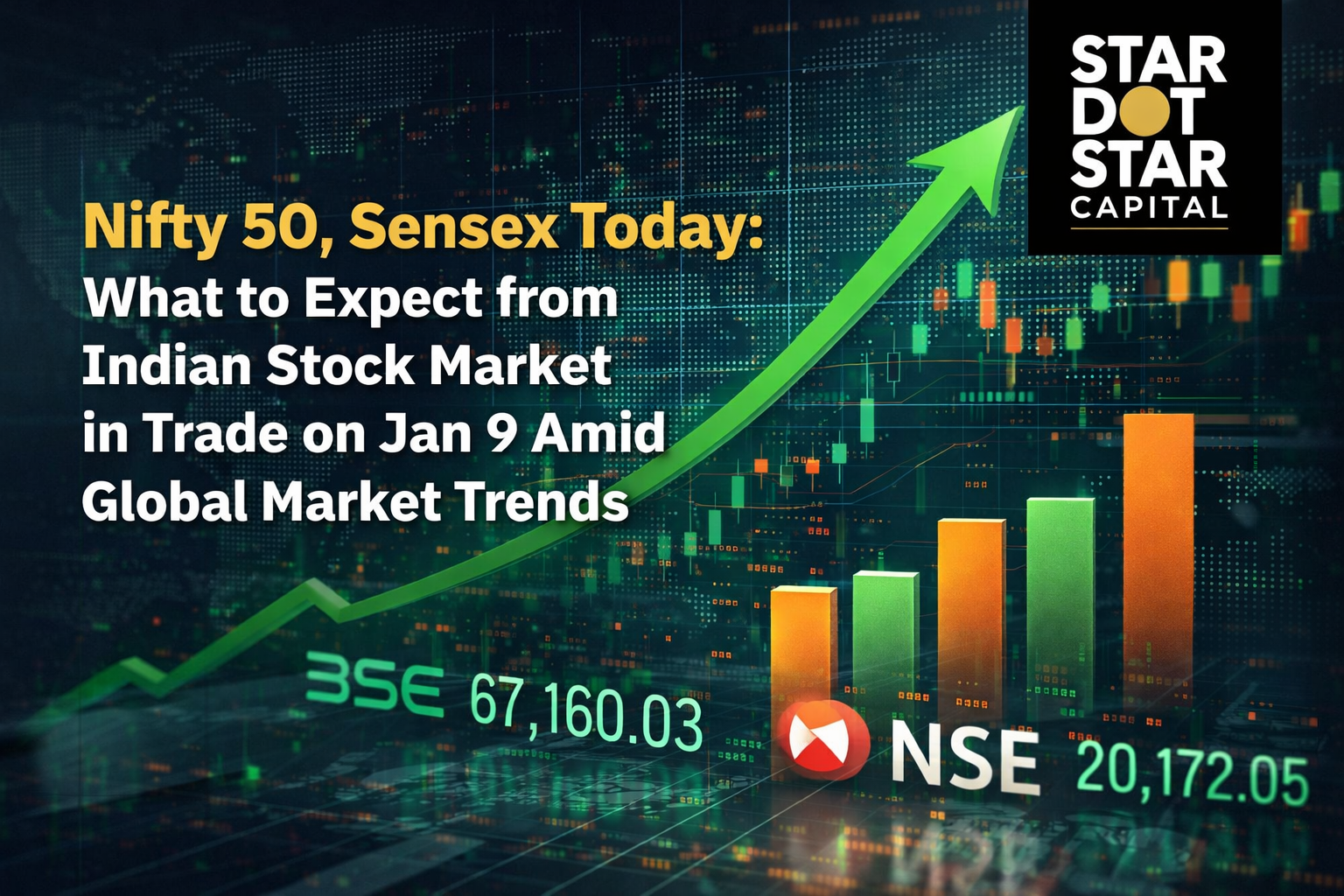 Nifty 50, Sensex Today: What to Expect from Indian Stock Market in Trade on Jan 9 Amid Global Markets Trend