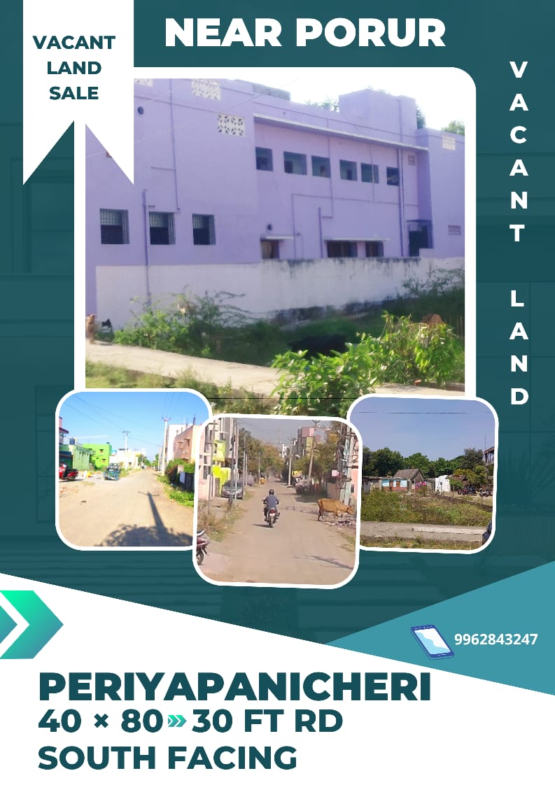 Porur -Land For Sale near Paikadai Junction
