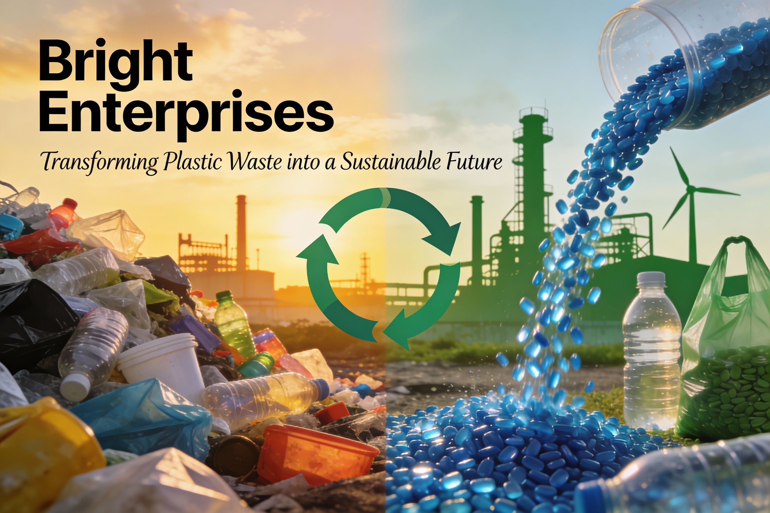 Bright Enterprises: Transforming Plastic Waste into a Sustainable Future